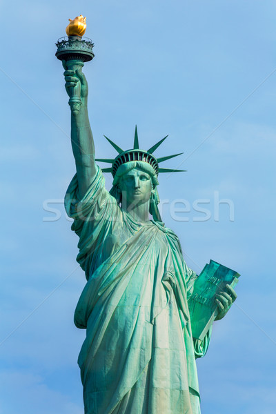 Statua libertà New York americano simbolo USA Foto d'archivio © lunamarina