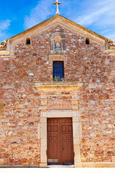 Torremejia church near Merida in Extremadura Stock photo © lunamarina