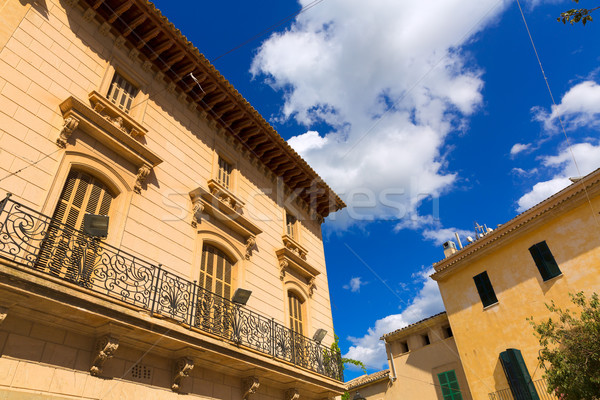 Alcudia Old Town in Majorca Mallorca Balearic Stock photo © lunamarina