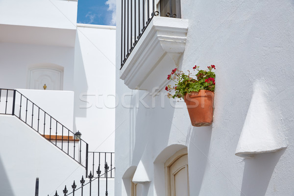 Mojacar Almeria white Mediterranean village Spain Stock photo © lunamarina