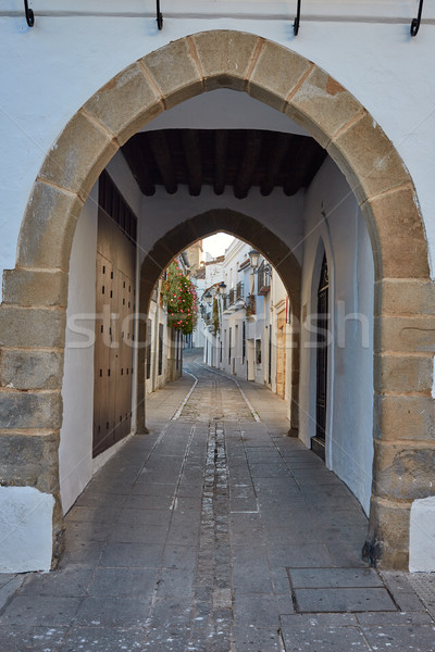 Zafra Arco de Jerez Puerta Arch Extremadura Stock photo © lunamarina