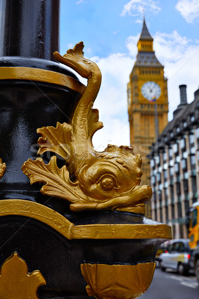 Big Ben Londres horloge tour thames rivière Photo stock © lunamarina