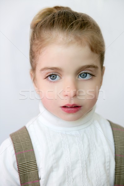 Beautiful little student girl portrait Stock photo © lunamarina
