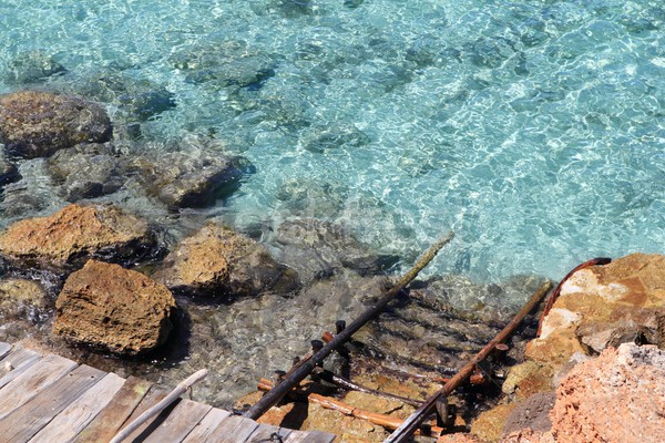 Cala Saona Formentera Balearic Islands Stock photo © lunamarina