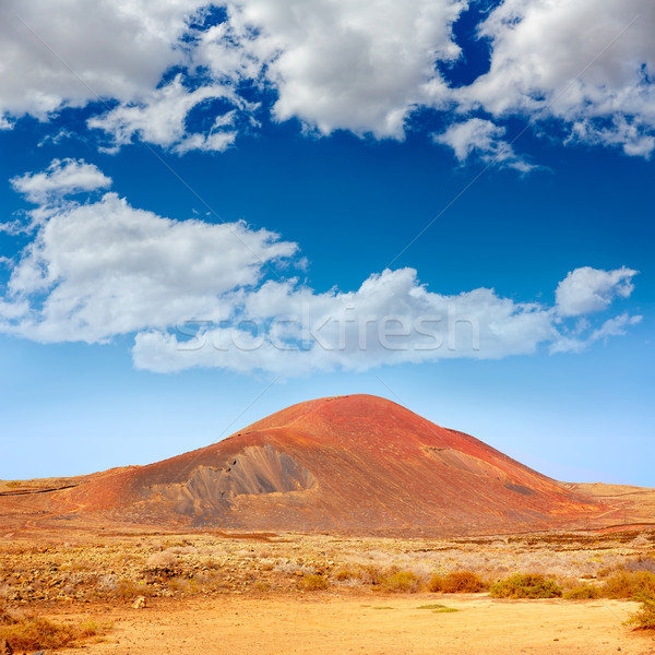 Lajares La Caldera mountain Fuerteventura Stock photo © lunamarina