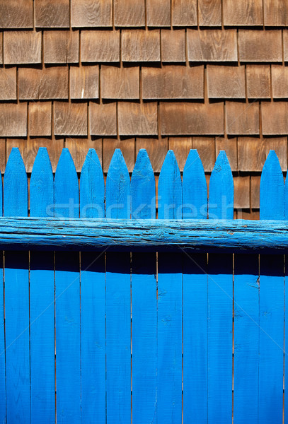Stock fotó: Cape · Cod · fából · készült · fal · részlet · Massachusetts · építészet