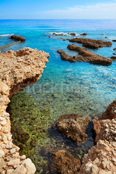 Denia Las rotas beach near Sant Antonio cape Stock photo © lunamarina