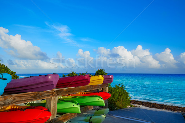 Florida Keys kayaks Bahia Honda Park US Stock photo © lunamarina