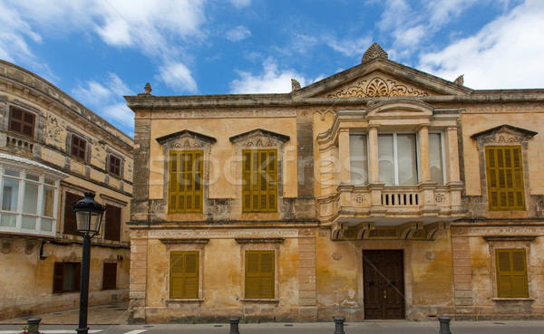 Ciutadella Menorca historic downtown in Ciudadela Stock photo © lunamarina