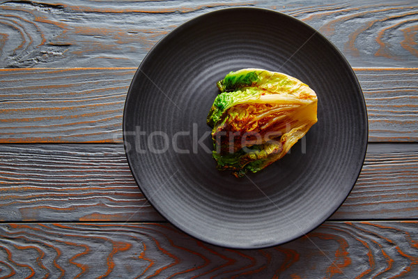 endive little Lettuce grilled with vinaigrette Stock photo © lunamarina