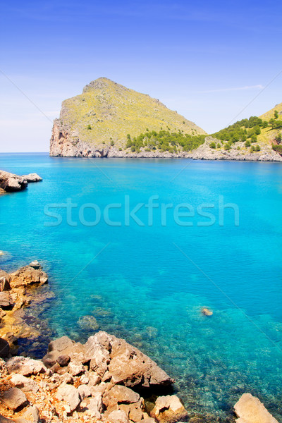 Stock photo: Escorca Sa Calobra beach in Mallorca balearic island