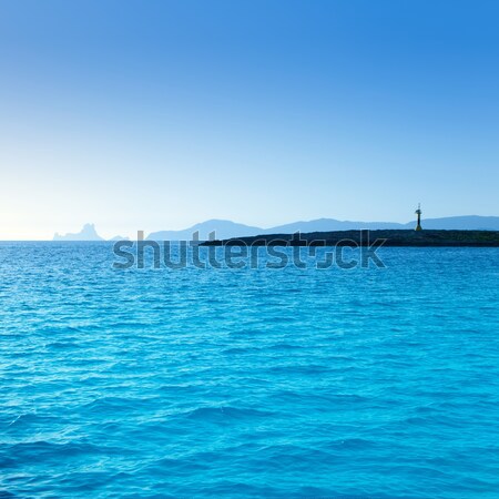 Espalmador in formentera island with Gastabi islet Stock photo © lunamarina