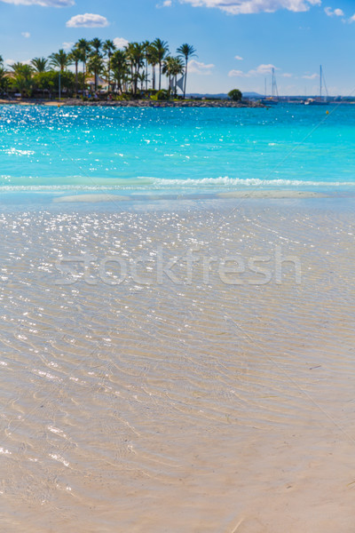 Platja de Alcudia beach in Mallorca Majorca Stock photo © lunamarina