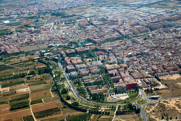 Photo Valence Espagne avion Europe [[stock_photo]] © lunamarina