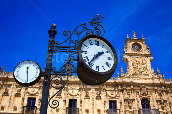 San Marcos in Leon at the way of Saint James Stock photo © lunamarina