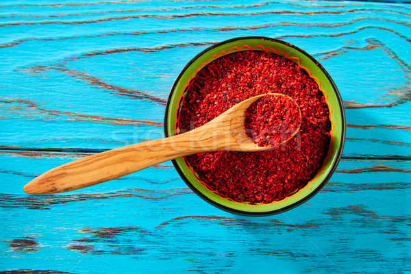 Páprica vermelho secas pimentas mediterrânico temperos Foto stock © lunamarina