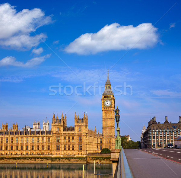 Big Ben reloj torre Londres Inglaterra ciudad Foto stock © lunamarina