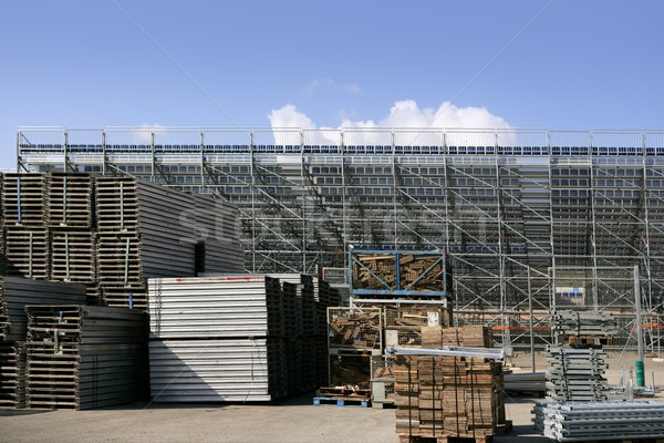 Detachable scaffolding  steel for competition Stock photo © lunamarina