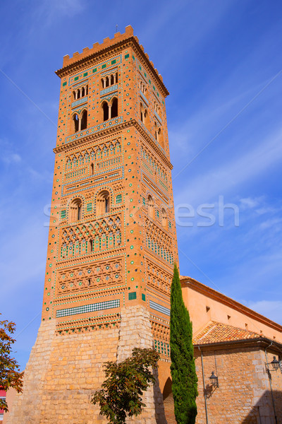 Aragon Teruel Torre de San Martin Mudejar UNESCO Stock photo © lunamarina