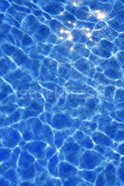 Piscina blu acqua texture modello onda estate Foto d'archivio © lunamarina