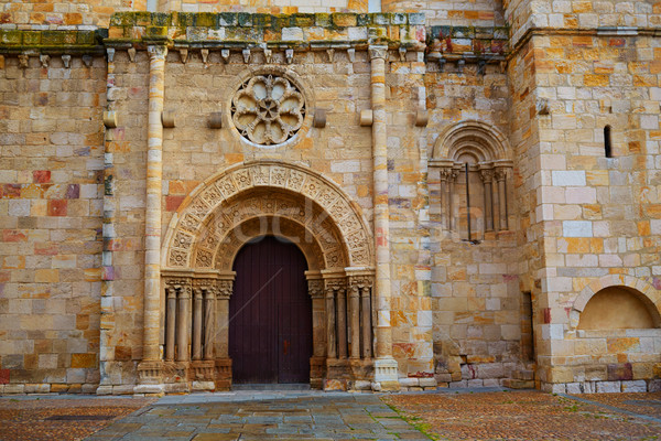 Zamora San Juan church in Plaza Mayor Spain Stock photo © lunamarina