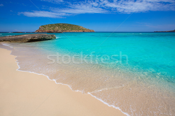Stock photo: Ibiza Cala Conta Comte beach in Sant Josep