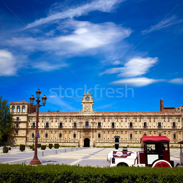 San Marcos in Leon at the way of Saint James Stock photo © lunamarina