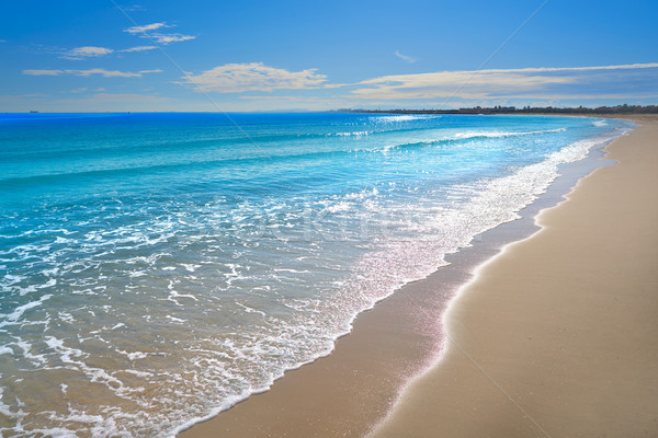 Stok fotoğraf: Plaj · Valencia · İspanya · akdeniz · deniz · gökyüzü