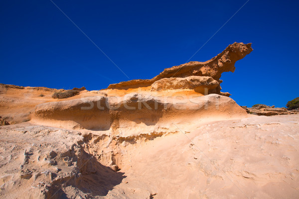 Formentera Es Calo des Mort beach turquoise Mediterranean Stock photo © lunamarina