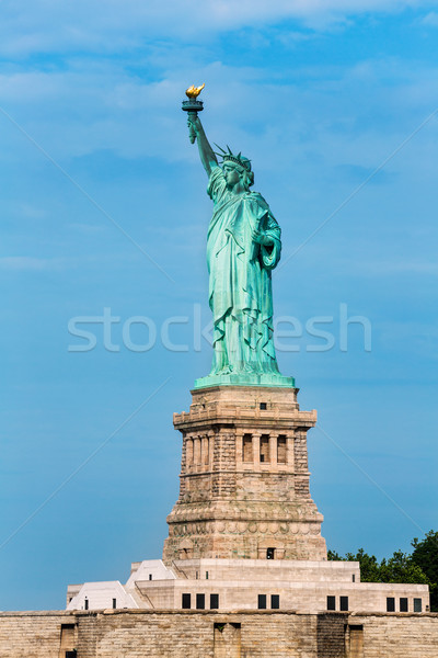 Statuie libertate New York american simbol SUA Imagine de stoc © lunamarina