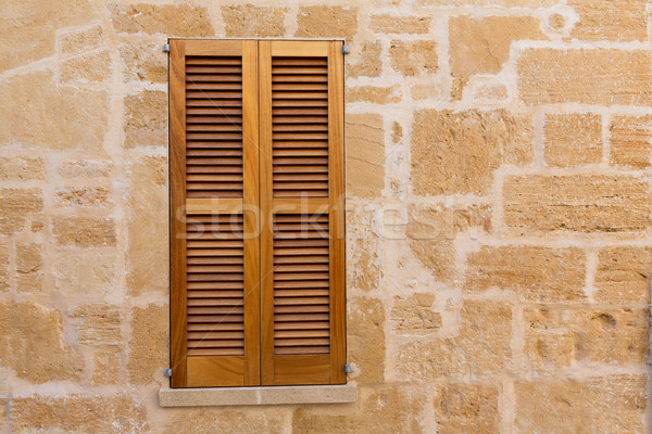 Alcudia Old Town in Majorca Mallorca Balearic Stock photo © lunamarina