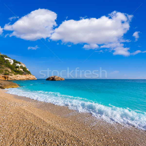 Javea Playa Ambolo beach Xabia in Alicante Stock photo © lunamarina