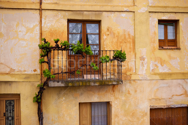 Zamora old facades in Spain by Via de la Plata  Stock photo © lunamarina