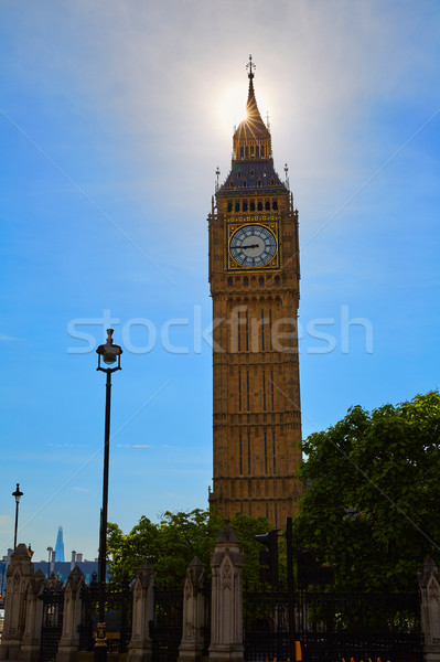 Stock photo: Big Ben Clock Tower in London England