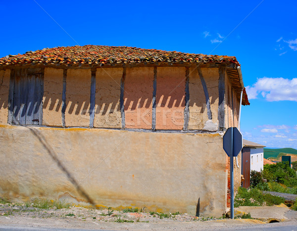 Granon in The way of Saint James in La Rioja Stock photo © lunamarina