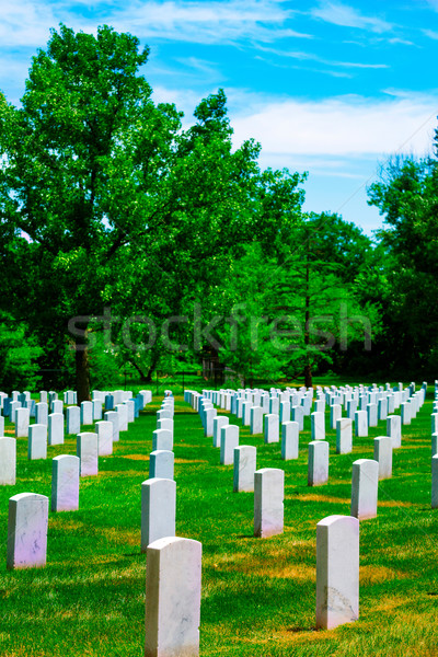 Arlington National Cemetery VA near Washington DC Stock photo © lunamarina