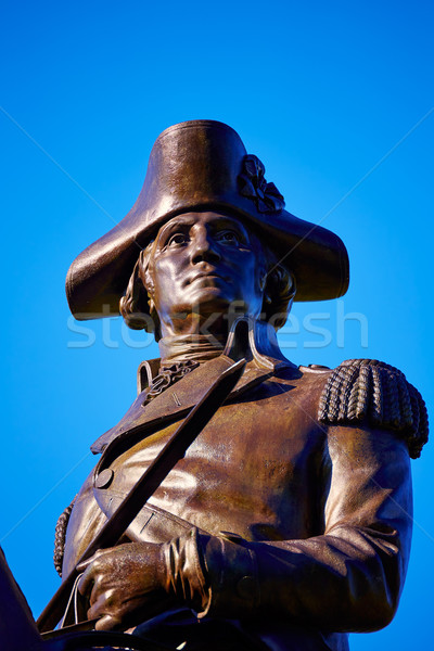 Boston Washington Anıtı Massachusetts ABD at savaş Stok fotoğraf © lunamarina