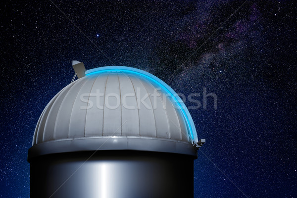 astronomical observatory dome night sky Stock photo © lunamarina