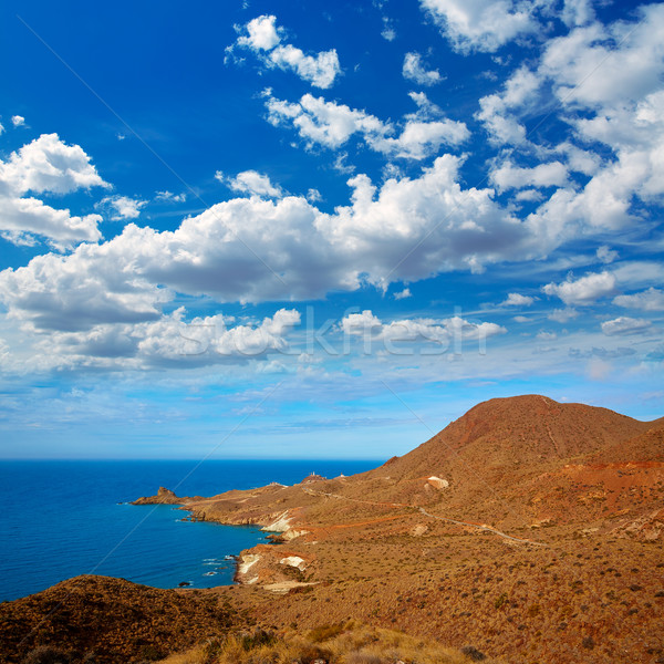 Cabo de Gata Almeria Poniente aerial view Spain Stock photo © lunamarina