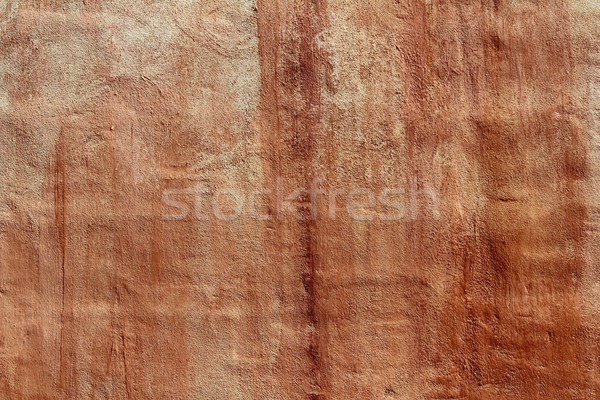 aged grunge red cement paint wall texture Stock photo © lunamarina