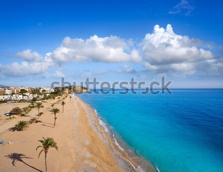 Coucher du soleil Espagne plage soleil nature [[stock_photo]] © lunamarina