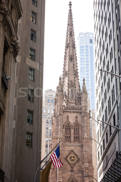 Trinity Church Manhattan New York City Stock photo © lunamarina