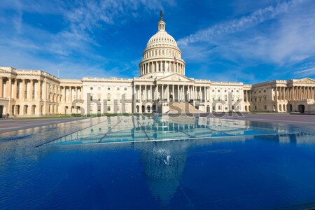 Foto stock: Edifício · Washington · DC · fachada · oriental · EUA · céu