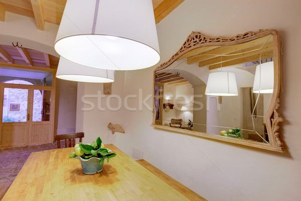 Majorca Balearic indoor house in Balearic Mediterranean style Stock photo © lunamarina
