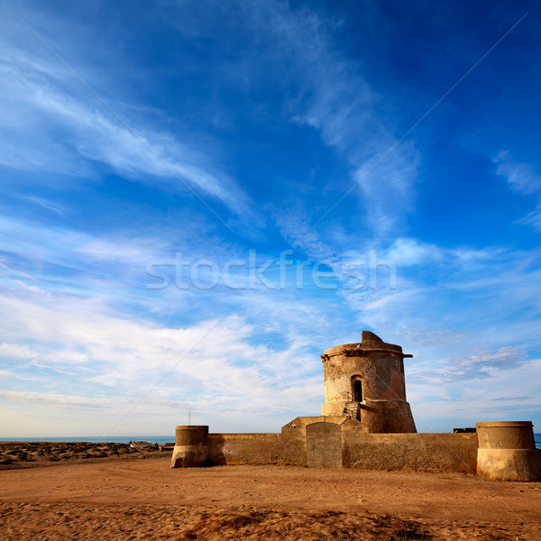 Almeria Cabo de Gata tower Torreon in San Miguel Stock photo © lunamarina