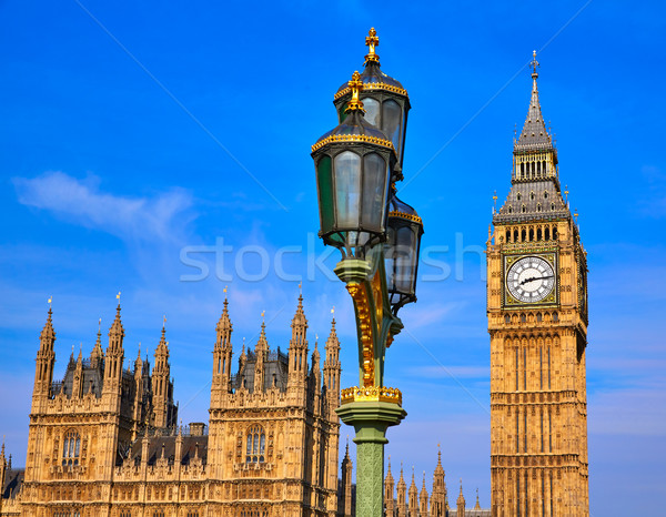 Stok fotoğraf: Big · Ben · saat · kule · Londra · İngiltere · şehir