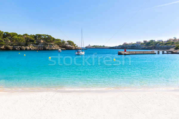Majorca Porto Cristo beach in Manacor at Mallorca Stock photo © lunamarina