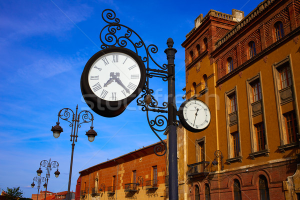 Foto stock: Fachada · praça · Espanha · catedral · cidade