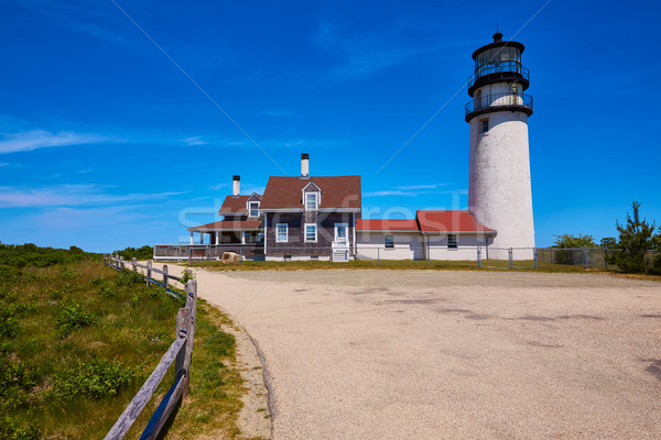 Cape cod faro Massachusetts USA primavera costruzione Foto d'archivio © lunamarina