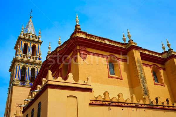 Seville Santa Ana church in Spain at Triana Stock photo © lunamarina